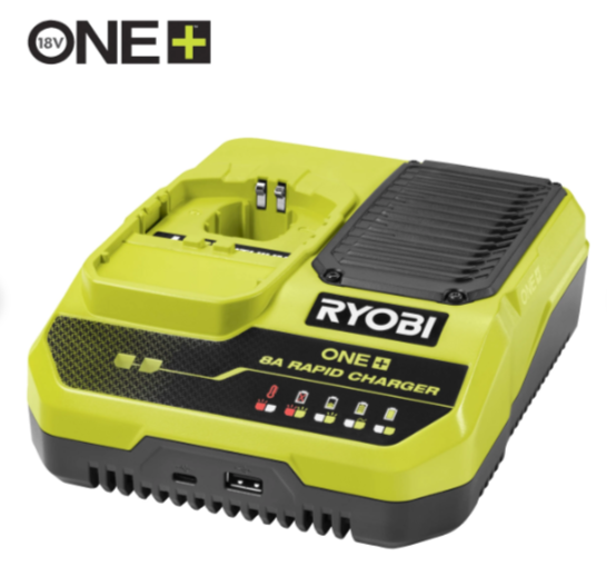 Ryobi RC18180 18V ONE+ rapid töltő termék fő termékképe